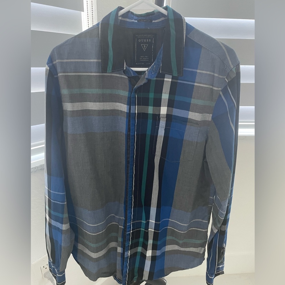 Men collard shirt